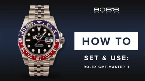 how to change gmt hand on rolex|set Rolex gmt master ii.